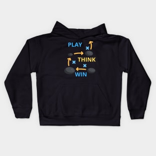 Go Baduk Play Think Win Kids Hoodie